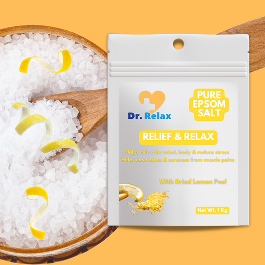 Dr. Relax Epsom Salt - with Dried Lemon Peel