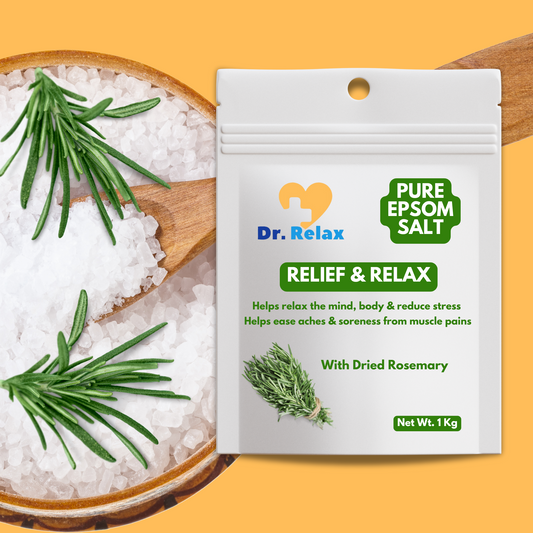 Dr. Relax Epsom Salt - with Dried Rosemary