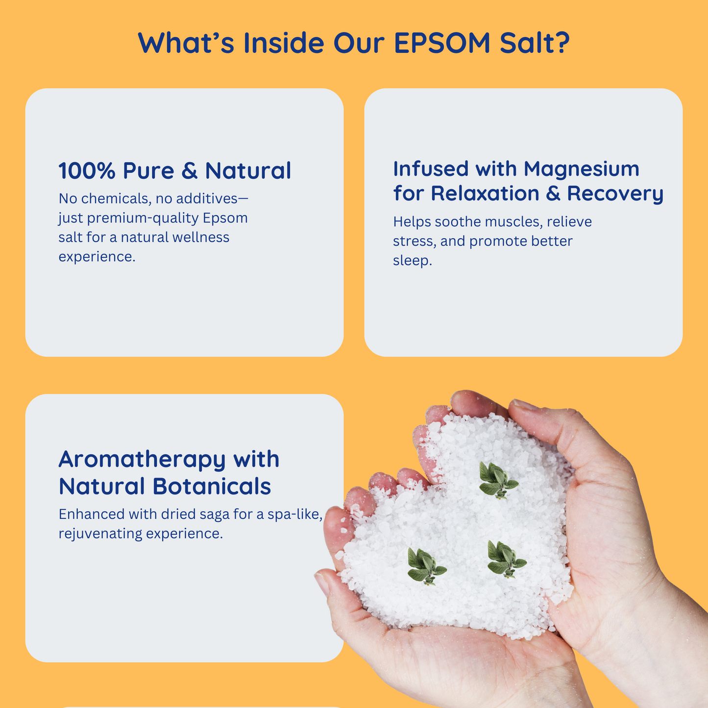 Dr. Relax Epsom Salt - with Dried Sage