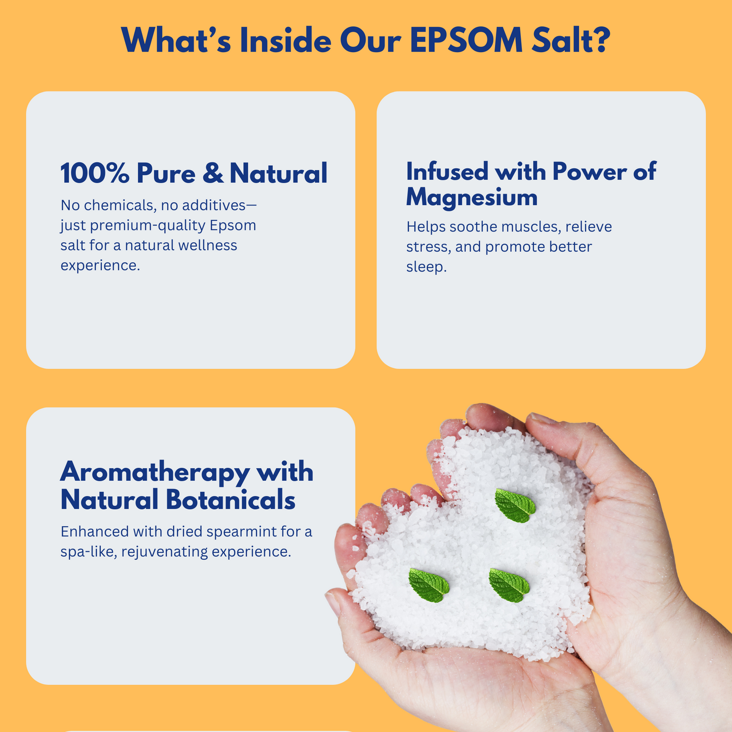 Dr. Relax Epsom Salt - with Dried Spearmint